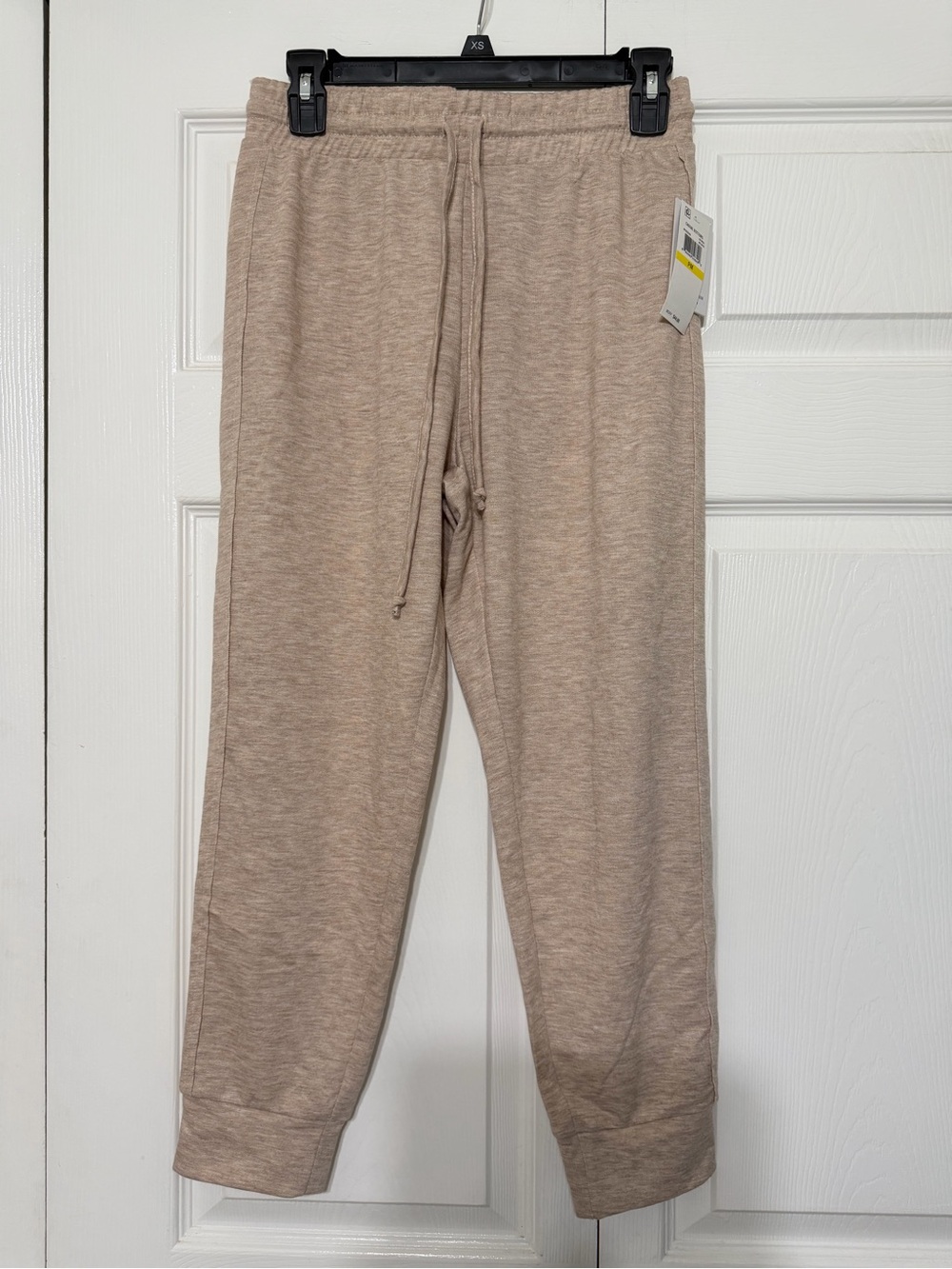 NWT TINSEL Petite jogger pants oatmeal color size PM